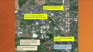 University of Idaho murder investigation: new timeline, map from police