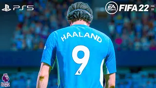 FIFA 22 | Manchester City vs Tottenham Hotspur | Premier League 22/23 Full Match PS5 Next Gen | 4K