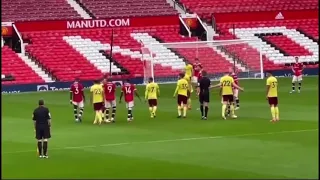 Full match highlights: Manchester United 3-1 Burney friendly match