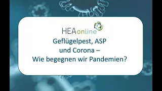 Geflügelpest, ASP und Corona – Wie begegnen wir Pandemien?