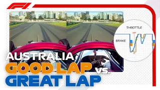 Good Lap Vs Great Lap | 2022 Australian Grand Prix | Workday