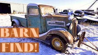 EPIC FARM AUCTION! I Bought Some COOL Antique Cars & Trucks at this Farm in Rural Kansas!
