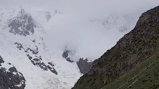Avalanche On Nanga Parbat Rupal Face