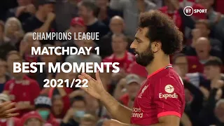 CHAMPIONS LEAGUE ► MATCHDAY 1 21/22 ◄ BEST MOMENTS ● 4K