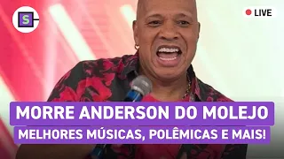 Morre Anderson Leonardo, do Molejo: relembre polêmicas, melhores músicas e mais | AO VIVO