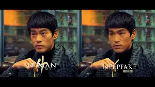 [What if] Bruce Lee Deepfake in Ip Man 4 | Comparison View