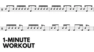 Snare & Bass Drum 16th-Notes | INTERACTIVE Sight Reading Practice | PLAY ALONG