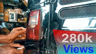 Auto Rickshaw Modifying 2019 | Smoke tint on Break light | Modify Stickers
