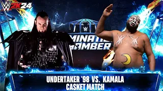 WWE 2k24 - Undertaker '98 vs Kamala: Casket Match|Elimination Chamber