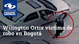 Wilington Ortiz fue víctima de robo en Bogotá
