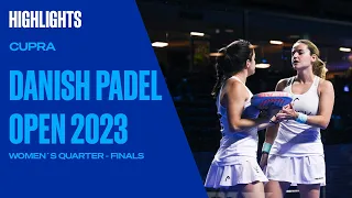 Highlights Quarter-Finals (Sánchez/Josemaría vs Orsi/Llaguno) Cupra Danish Padel Open 2023