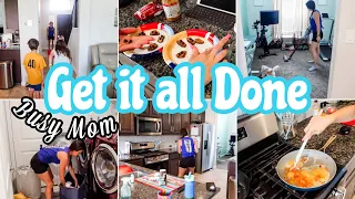 BUSY MOM GET IT ALL DONE! Cook, Clean, Laundry, New Products + MORE :: mom of 4 day in the life