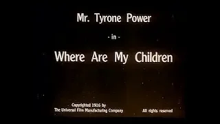 Where Are My Children  (Lois Weber, & Phillips Smalley, 1916)