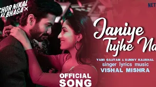 Janiye  Music Video  Chor Nikal Ke Bhaga  Vishal Mishra Rashmeet Kaur Netflix India 1080p