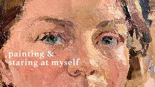 how (and why) I paint Self Portraits - Acrylic