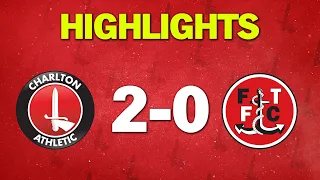 HIGHLIGHTS • Charlton 2-0 Fleetwood (January 2022)