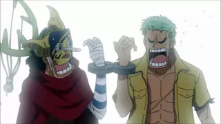 Funny One Piece - Sogeking and Zoro Handcuffed