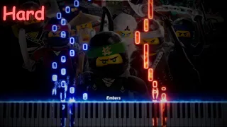 Ninjago Theme - Piano Tutorial