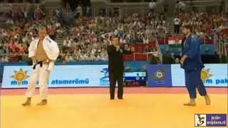 Judo 2013 European Championships Budapest: Grol (NED) - Maret (FRA) [-100kg] semi-final