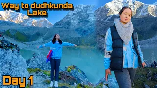 Dudhkunda Lake Solukhumbu • Day 1 vlog • Hiking