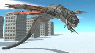 Warbat vs ALL UNITS and Godzilla ARBS Animal Revolt Battle Simulator