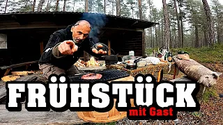 Steak und Bier zum Frühstück - (Frühstück mit Gast)