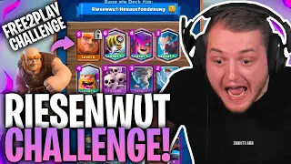 😳🤯 Mit UNDERLEVELT RIESE in die RIESENWUT Challenge?! | Kein Problem mit diesem OP DECK!