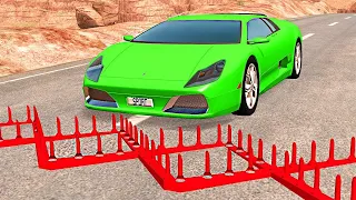 NEW BEAMNG DRIVE Cars Crashes Realistic - crash compilation Jeep, Race Car and Police cars