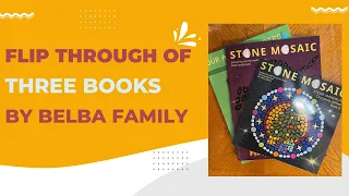 Flip Through of Three Coloring Books by Belba Family