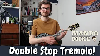 Double Stop Tremolo - A really hard technique! - Mandolin Lesson (Advanced)