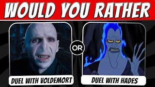 What would you choose? Disney vs. Harry Potter! | Would You Rather Quiz🧙‍♂️✨