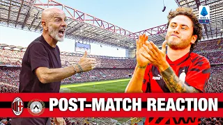 AC MIlan v Udinese | Post-match reactions