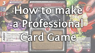 How to make a professional Card Game