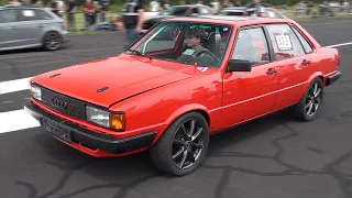 700HP Audi 80 Quattro - INSANE 5-CYLINDER TURBO SOUNDS!