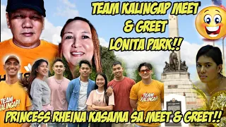 PRINCESS RHEINA SPECIAL GUEST SA MEET & GREET NG TEAM KALINGAP SA LONITA PARK!! @KalingapRabOfficial