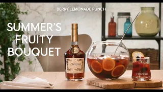 Summer holiday punch ideas – Hennessy Berry Lemonade