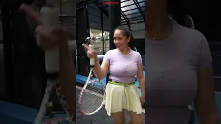 Nagita latihan terus jelang lagi lagi tenis