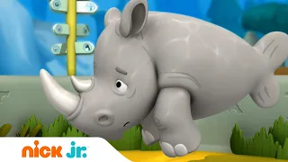 Гуппи и пузырики | Одинокий носорог | Nick Jr. Россия