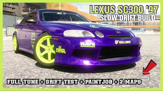 LEXUS SC300 ONE OF THE BEST SLOW DRIFT BUILD ON FH5 !