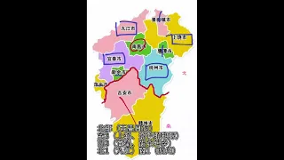 【中国地理】速记江西省地级市名及地理位置 #江西地图 #中国地图 #沙阿鲁