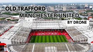 Manchester United Stadium Old Trafford [4k] Drone DJI Mini 4 Pro #manchesterunited #manchester