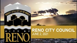 Reno City Council | June 2, 2021