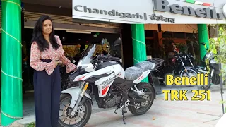 2022 New Benelli TRK 251 Detailed Walkaround,🔥Exhaust ,Price & Features Review | Benelli TRK 251