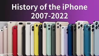 History of the iPhone 2007-2022