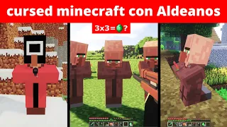 Cursed Minecraft pero los Aldeanos piensan! #1