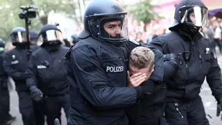 1. Mai in Berlin: Ausschreitungen bei Demonstration