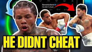 Gervonta Tank Davis DEFENDS Ryan Garcia online!