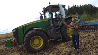 ОБЗОР ТРАКТОРА JOHN DEERE 8320R Сельхоз техника ДАЙ ПОРУЛИТЬ! РУСЛАН НИКОЛАЕВ