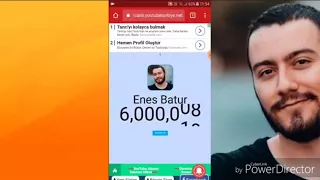 Enes Batur 6 Milyon Abone Oluşu !