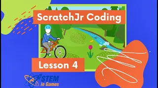 ScratchJr Coding Lesson 4 | How to Code Movement | Beginner Programming Lesson